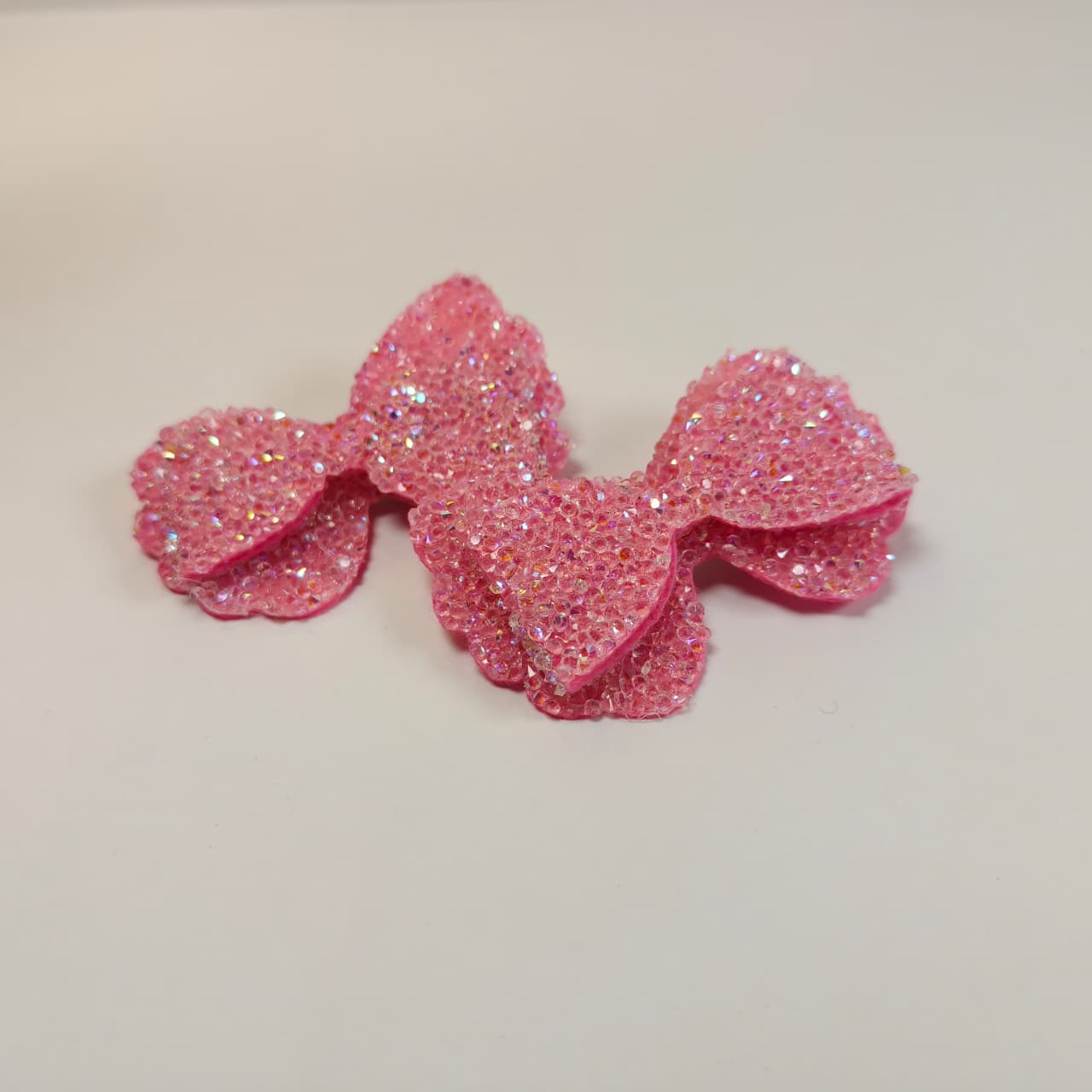 ✨ Sparkling Rhinestone Glitter Bow – Decorative Craft & Hair Accessory ( pack of 1 )