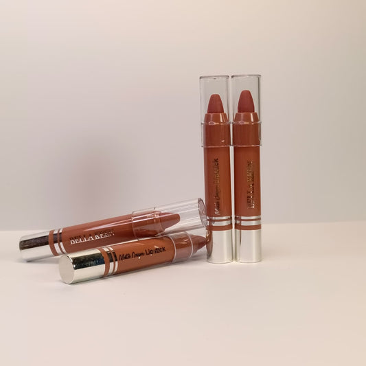 Bella Adem Matte Cream Lipstick – Long Lasting Nude Shade