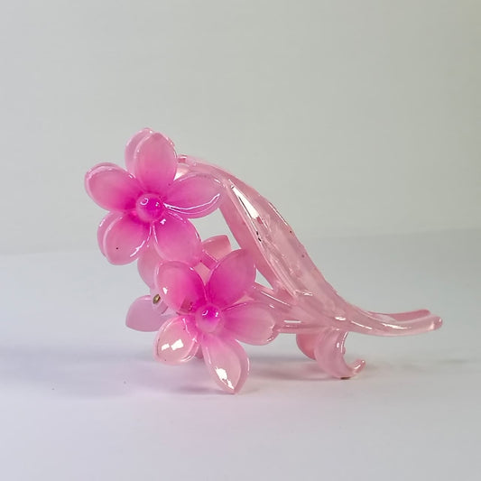 Colorful Floral Hair Claw Clips – Strong Grip & Stylish Design