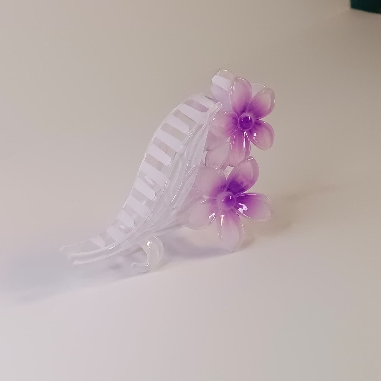 Colorful Floral Hair Claw Clips – Strong Grip & Stylish Design