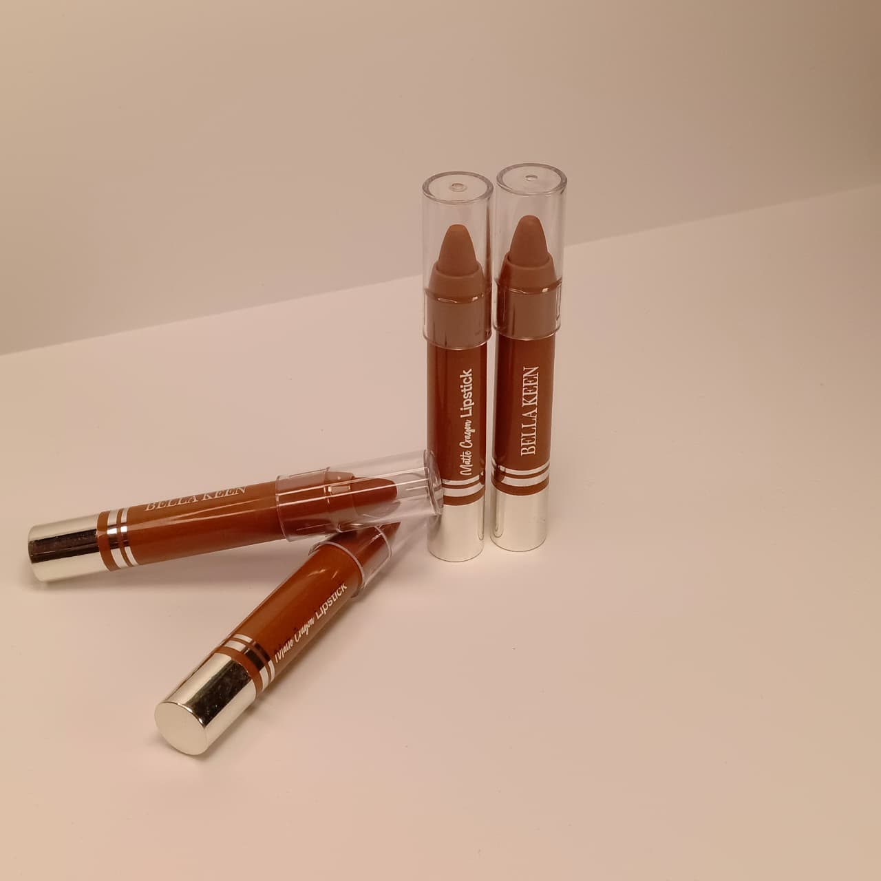 Bella Adem Matte Cream Lipstick – Long Lasting Nude Shade