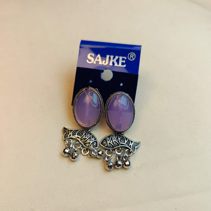 Traditional Fish Design Drop Earrings for Women & Girls – Multiple Colors
