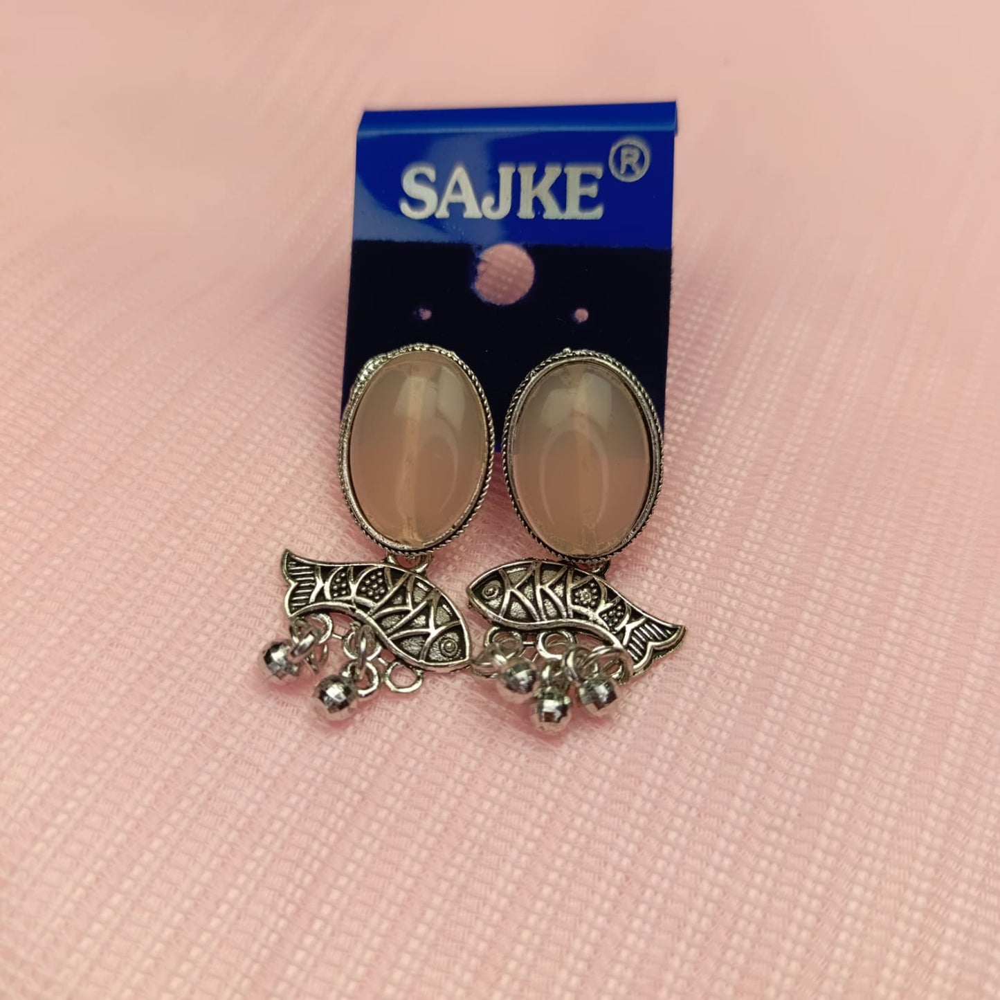 Traditional Fish Design Drop Earrings for Women & Girls – Multiple Colors